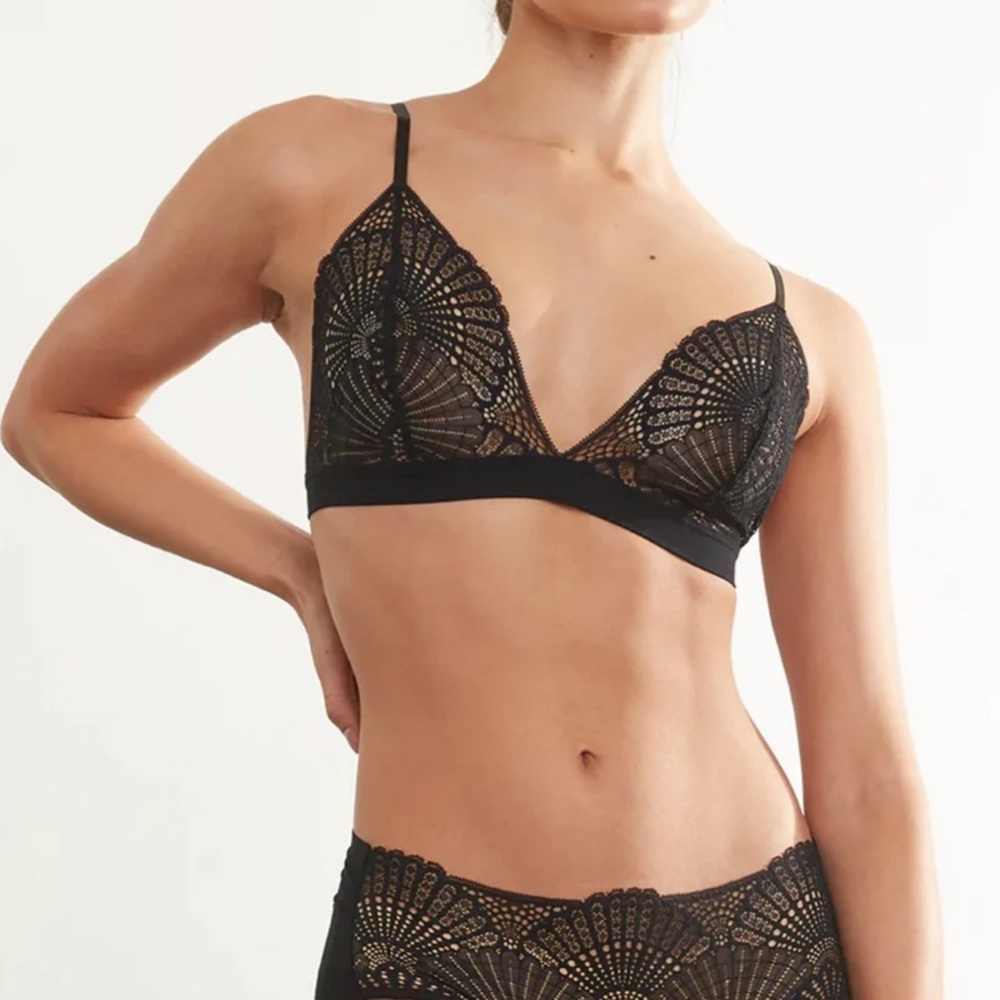 Commando Butter + Lace Bralette